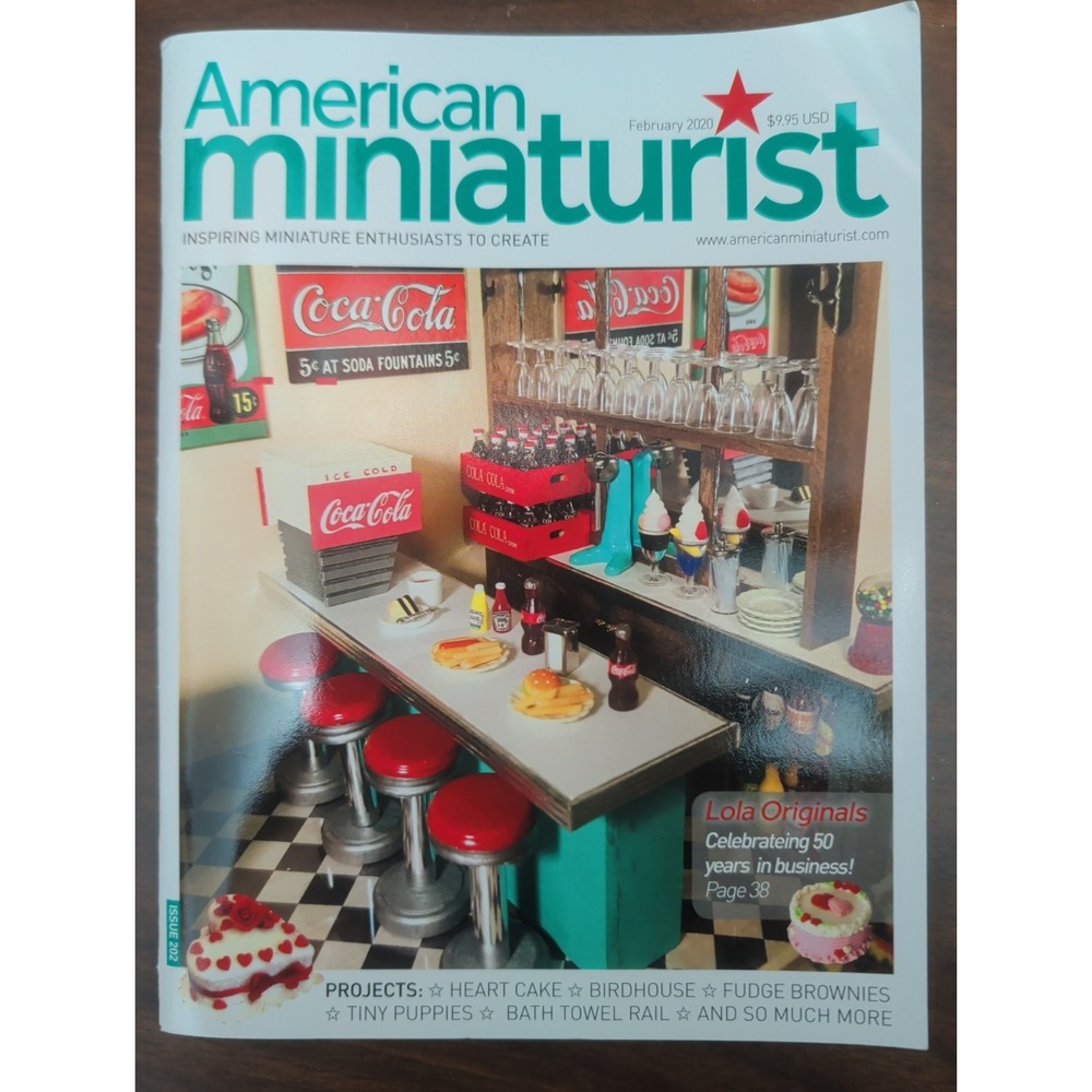 American Miniaturist Magazine February 2020 Issue 202
